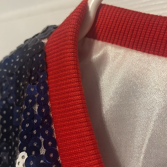 Simply Southern Preppy Sequins USA top T-Shirt - Picture 9 of 10